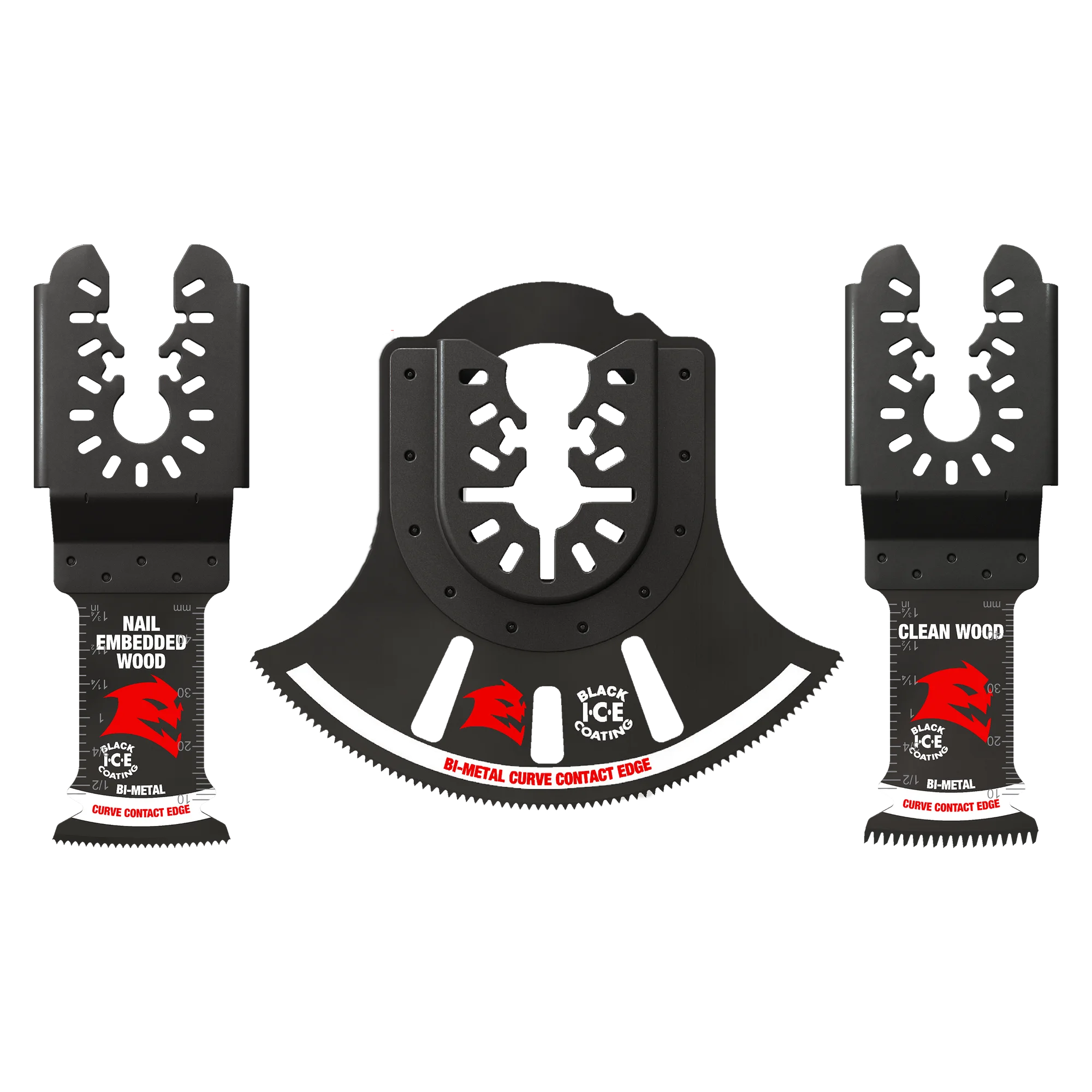 Diablo Tools DOU3BS 3 pc Universal Fit Bi-Metal Oscillating Blade Set - Edmondson Supply
