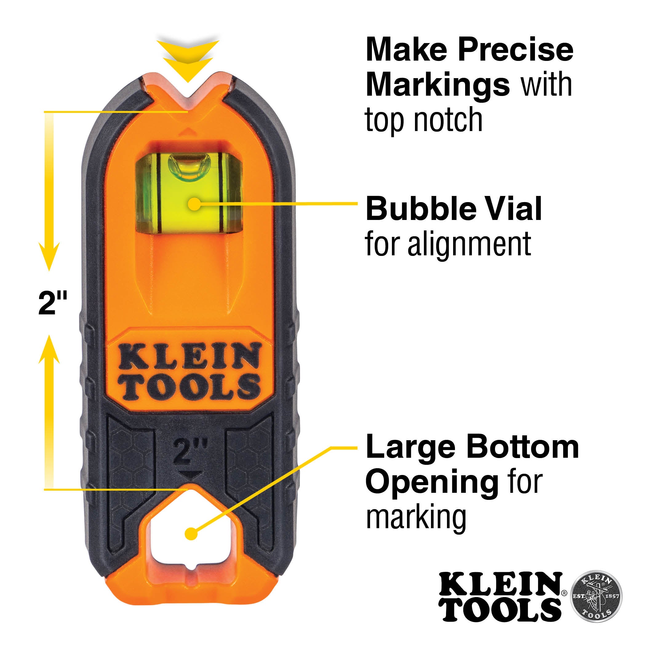 Klein Tools MSF100 Magnetic Stud Finder - Edmondson Supply