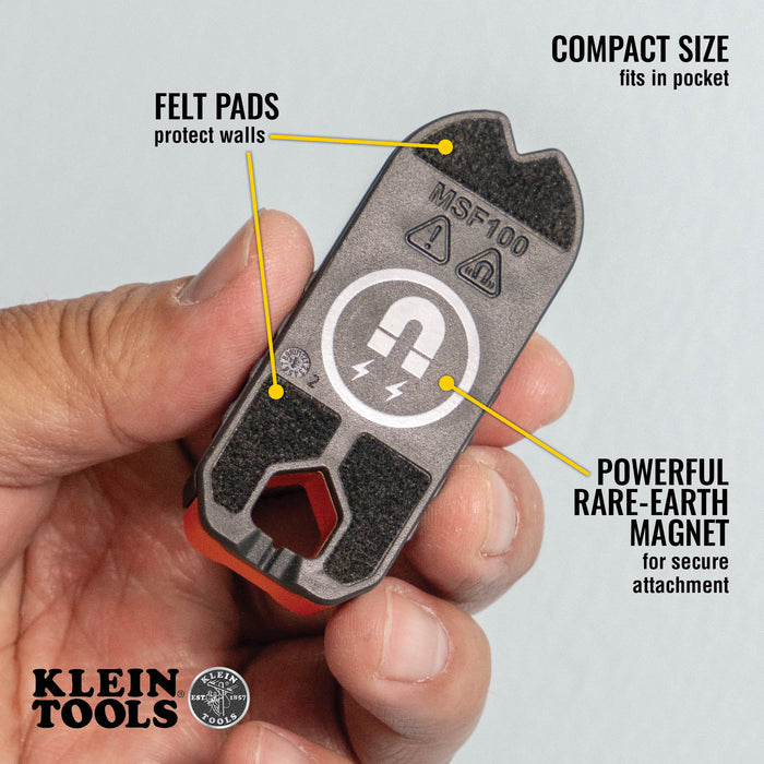 Klein Tools MSF100 Magnetic Stud Finder - Edmondson Supply