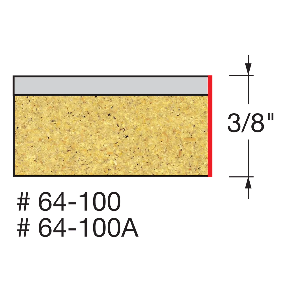 Freud 64-100 1/4" Solid Carbide Flush Trim Bit - Edmondson Supply