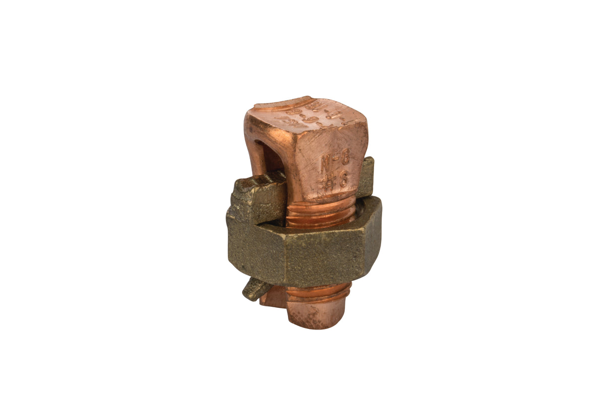 NSI N-6 Polaris Split Bolt Copper 6 - Edmondson Supply