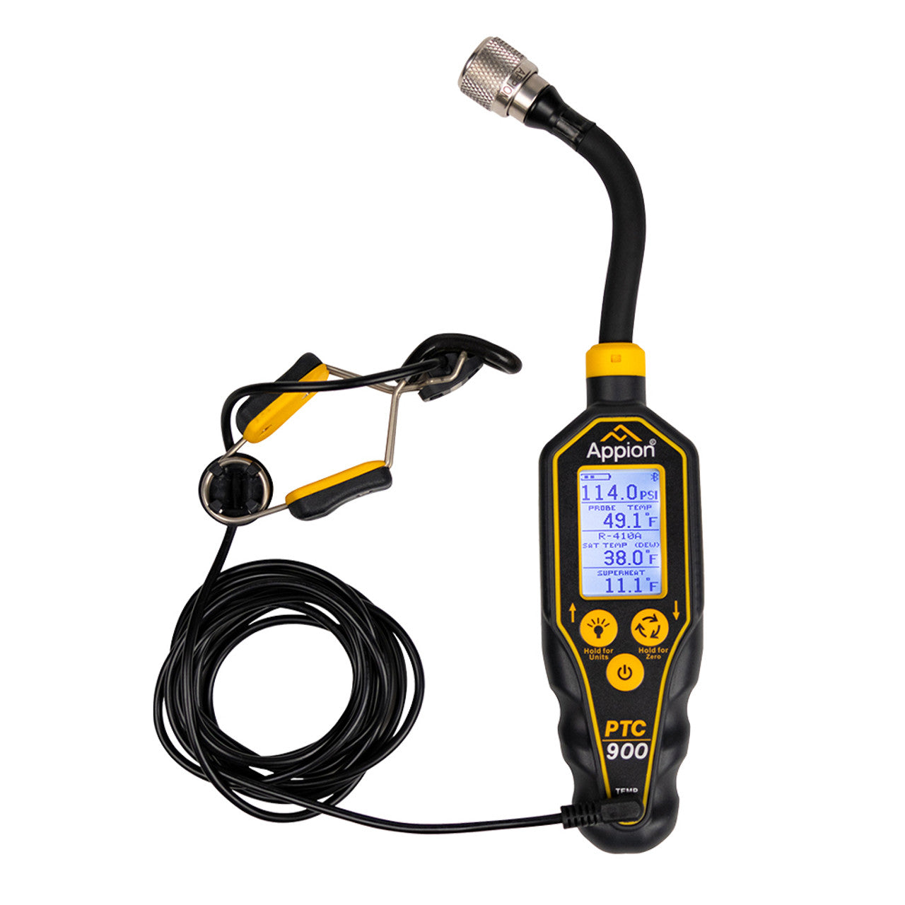 Appion PTC900 Digital Pressure and Temperature Compound Gauge - Edmondson Supply