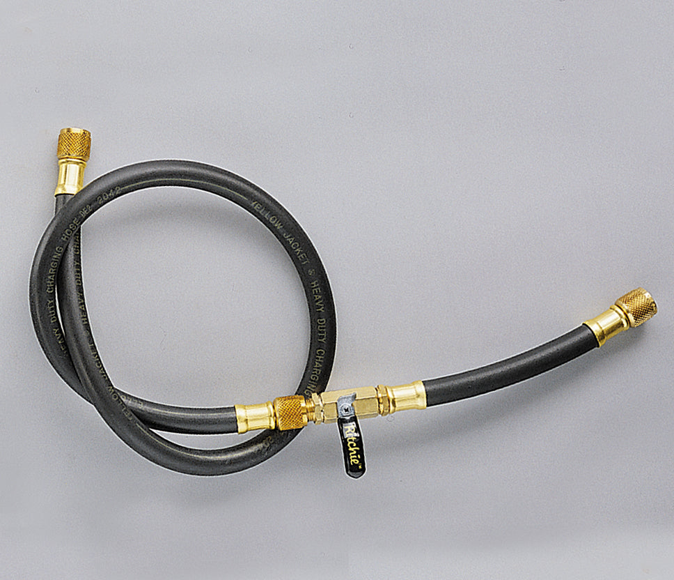 Yellow Jacket 15660 PLUS II™ 3/8″ Heavy Duty Combination Charging/Vacuum Hose - Edmondson Supply