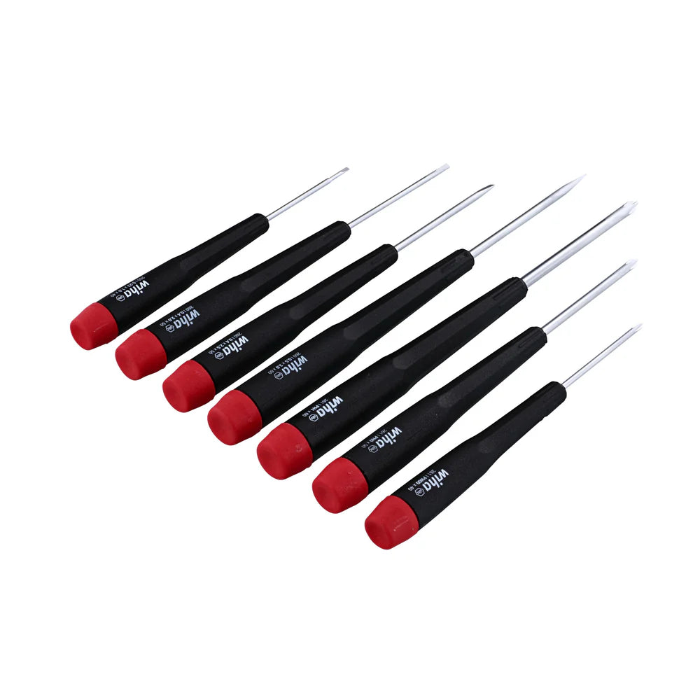 Wiha Tools 26197 7 Piece Precision Slotted and Phillips Screwdriver Set - Edmondson Supply