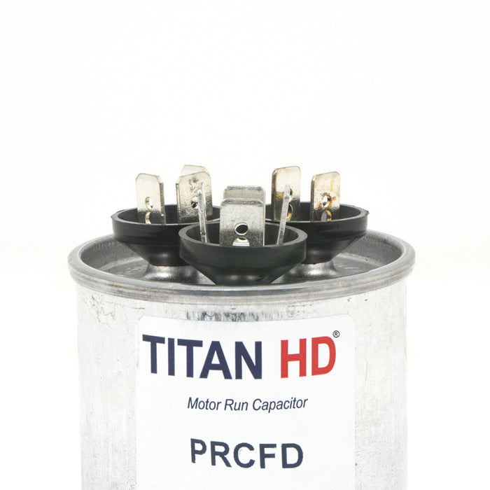 Packard PRCFD356A TITAN HD Run Capacitor 35+6 MFD 440/370 Volt Round - Edmondson Supply