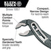 Klein Tools D5052KIT Classic Klaw™ Pump Pliers Set, 2-Piece - Edmondson Supply