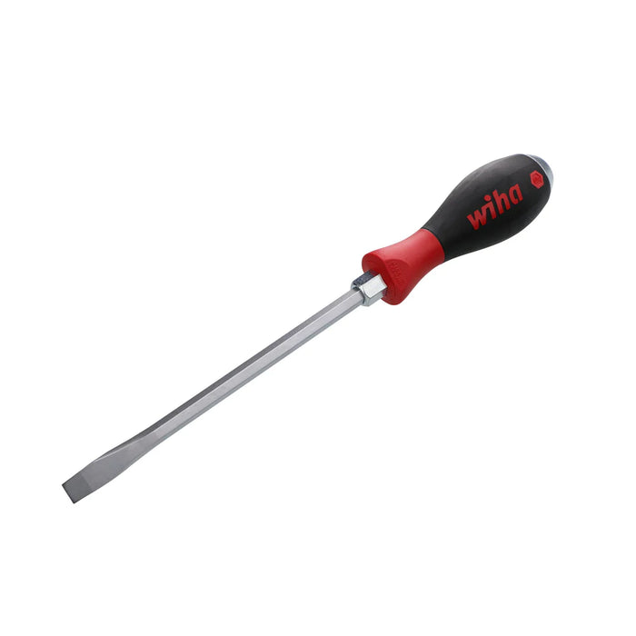 Wiha Tools 53035 SoftFinish XHeavy Duty Slotted Screwdriver 10.0mm x 175mm - Edmondson Supply