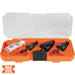 Klein Tools QRSTSPRO Premium Electrician's Quick Release Step Bit Set, 3 Piece - Edmondson Supply