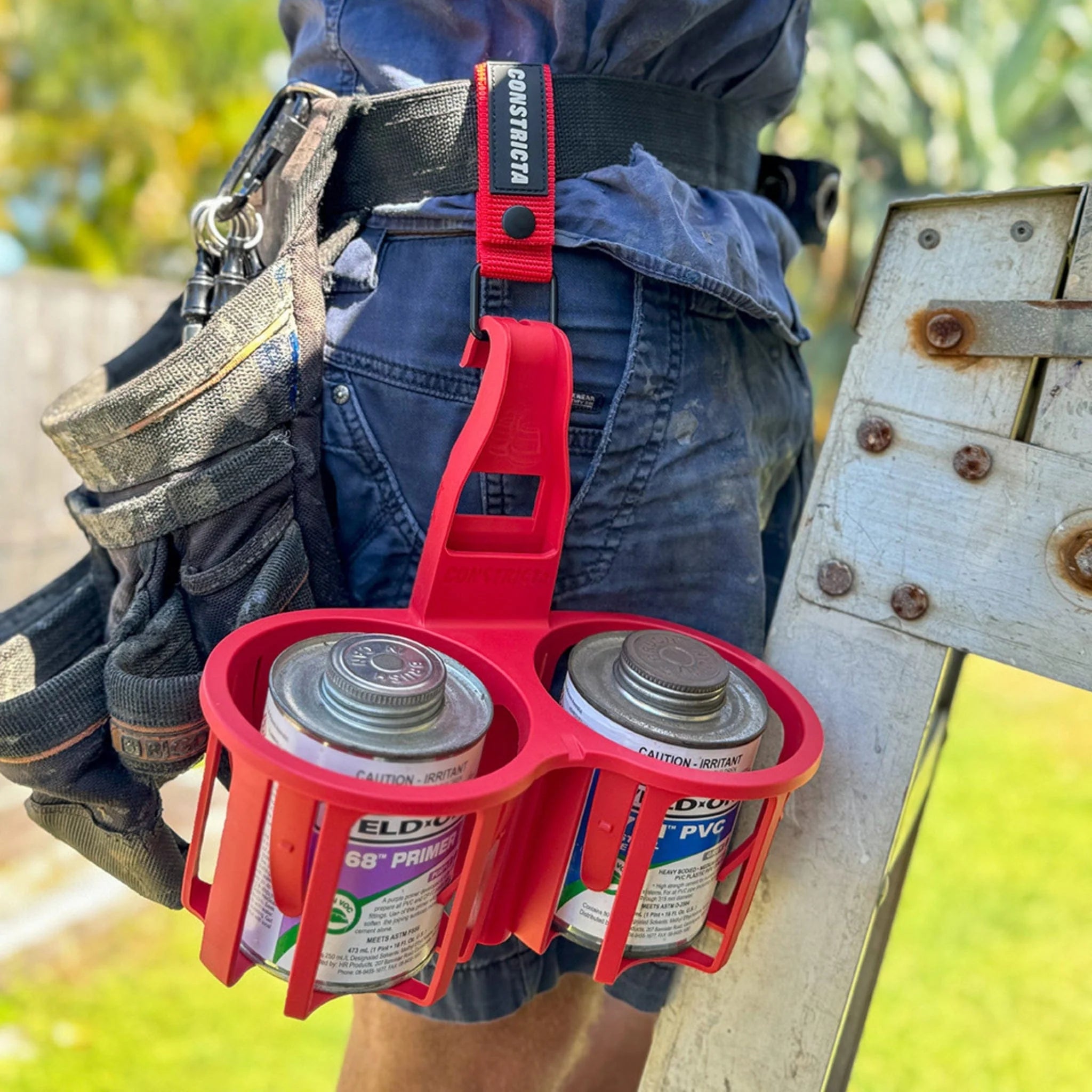 Rebend Industries Constricta Multi Pot Grip Glue & Primer Caddy - Edmondson Supply