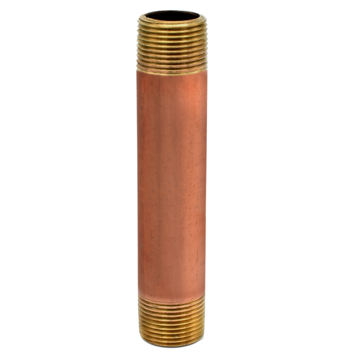 Legend Valve 311-164 2" x 3" No Lead Red Brass Schedule 40 Pipe Nipple - Edmondson Supply