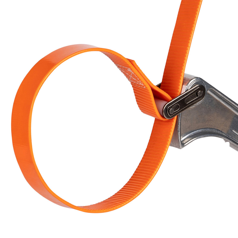 Klein Tools S12HB Grip-It™ Strap Wrench, 1-1/2 to 5-Inch, 12-Inch Handle - Edmondson Supply