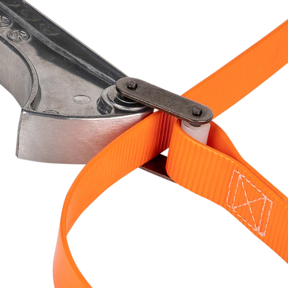 Klein Tools S12HB Grip-It™ Strap Wrench, 1-1/2 to 5-Inch, 12-Inch Handle - Edmondson Supply