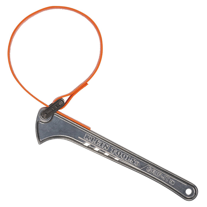 Klein Tools S12HB Grip-It™ Strap Wrench, 1-1/2 to 5-Inch, 12-Inch Handle