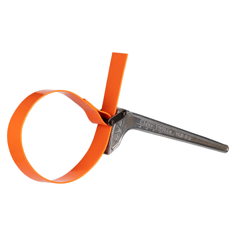 Klein Tools S18HB Grip-It™ Strap Wrench, 1-1/8 to 8-Inch, 18-Inch Handle - Edmondson Supply