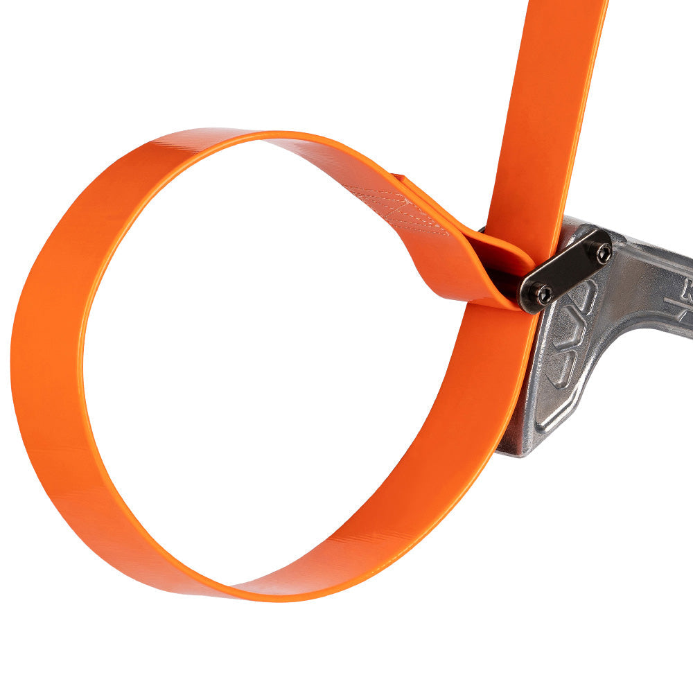 Klein Tools S18HB Grip-It™ Strap Wrench, 1-1/8 to 8-Inch, 18-Inch Handle - Edmondson Supply