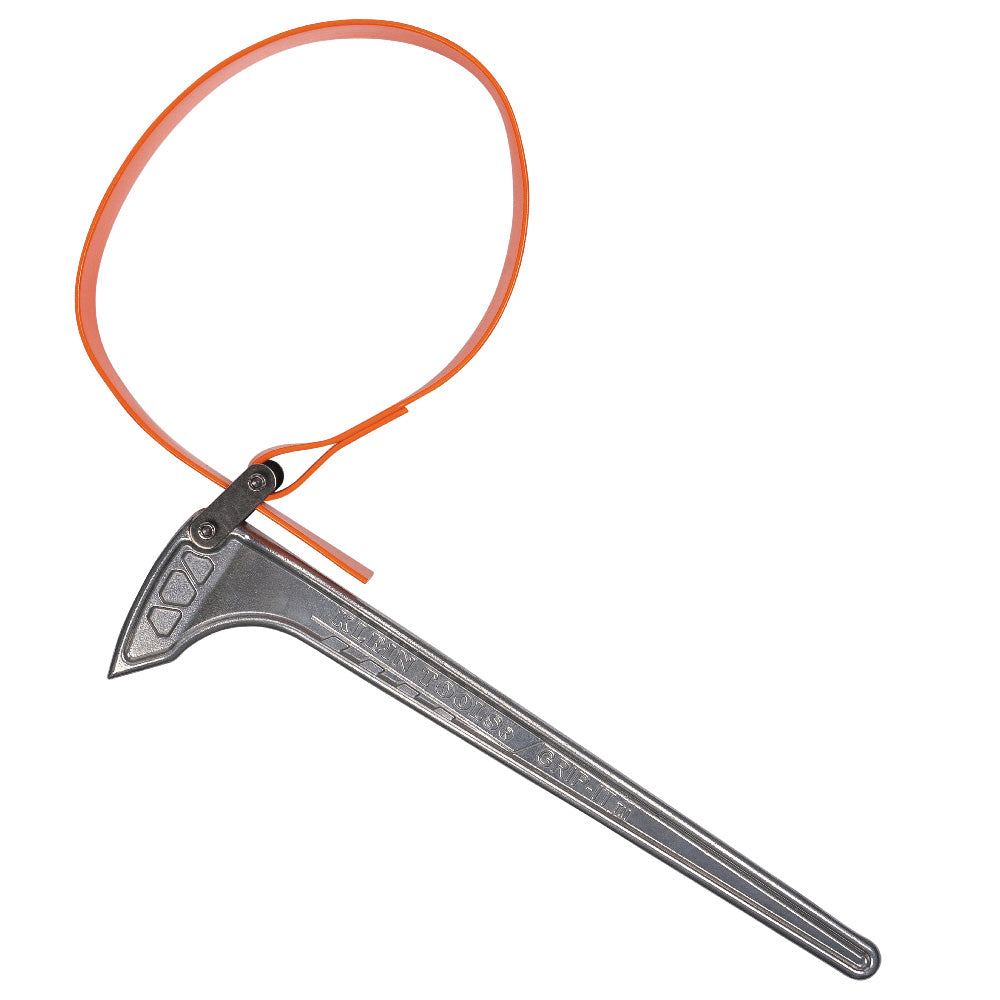 Klein Tools S18HB Grip-It™ Strap Wrench, 1-1/8 to 8-Inch, 18-Inch Handle - Edmondson Supply