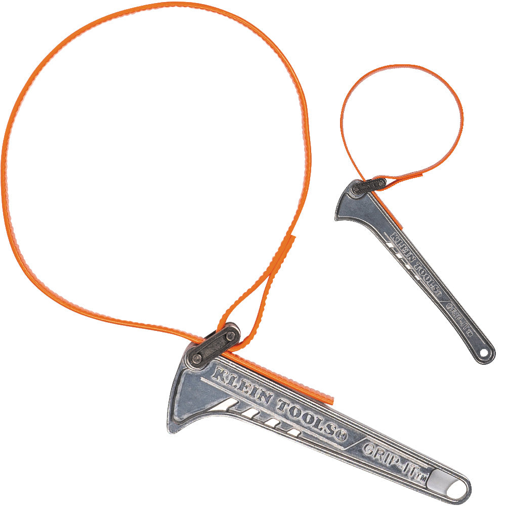 Klein Tools SHBKIT Grip-It™ Strap Wrench Kit, 6-Inch and 12-Inch Handles, 2-Piece - Edmondson Supply
