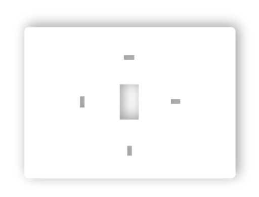 PRO1 IAQ T119 Universal Pro1 Plastic Wall Plate Cover - Edmondson Supply 