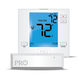 PRO1 IAQ T731W Digital Non-Programmable Wireless PTAC Thermostat, 2 Heat - 1 Cool, Heat Pump/Conventional - Edmondson Supply