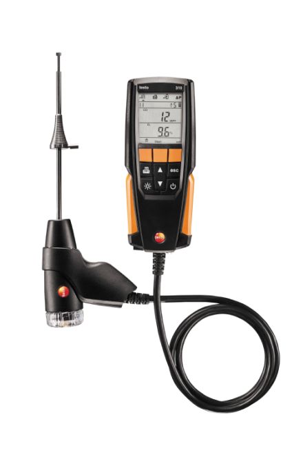 Testo 0563 3100 01 - 310 - Residential Combustion Analyzer Kit - Edmondson Supply