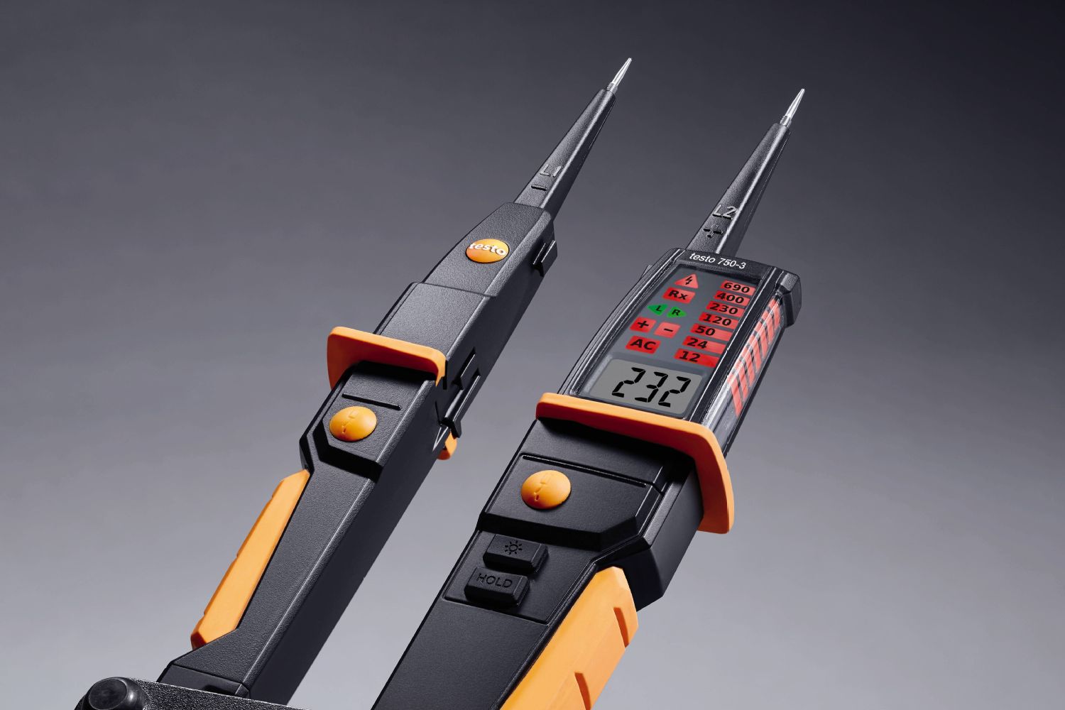 Testo 0590 7503 750-3 - Digital Voltage Tester with GFCI Test - Edmondson Supply
