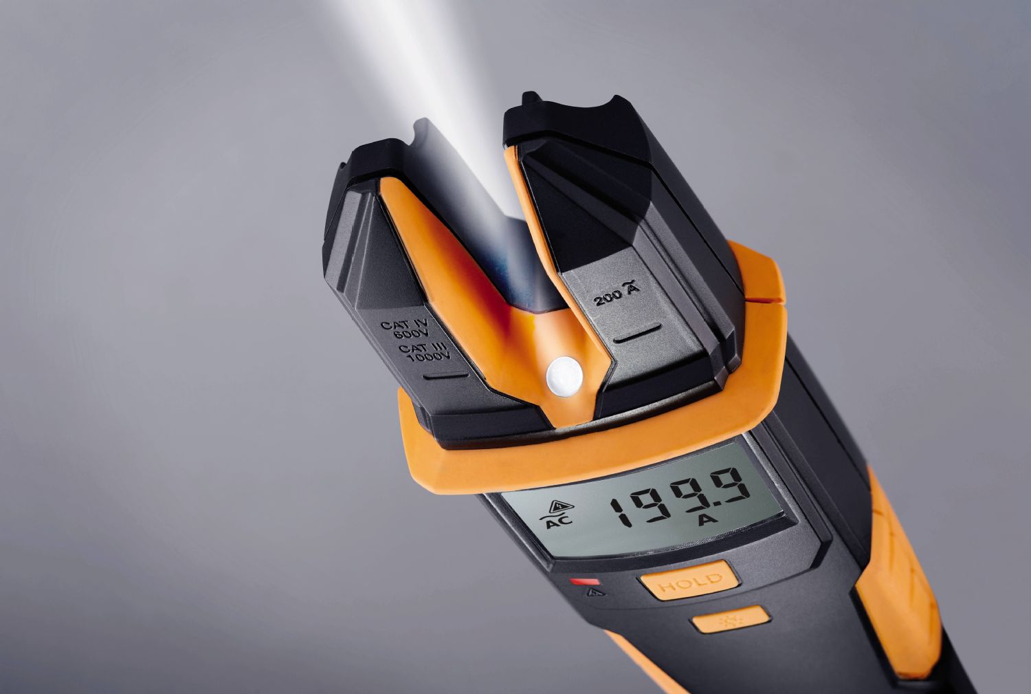 Testo 0590 7552 755-2 - Current / Voltage Meter with 200 A AC, 1000 V AC/DC, Continuity, and Phase Rotation Tester - Edmondson Supply