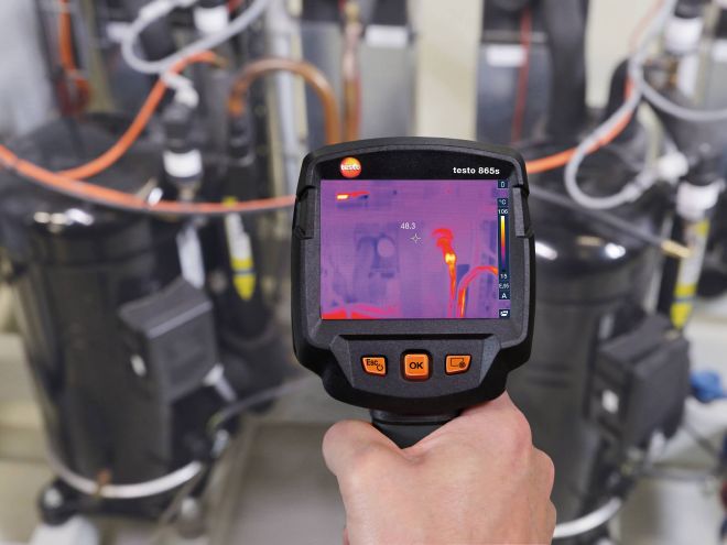 Testo 0560 8651 865s - Thermal imager (160 x 120 pixels) - Edmondson Supply