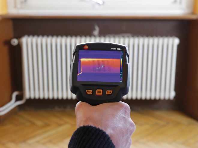 Testo 0560 8651 865s - Thermal imager (160 x 120 pixels) - Edmondson Supply