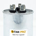 Packard TRCFD805 Titan PRO Run Capacitor 80+5 MFD 440/370 Volt Round -Edmondson Supply
