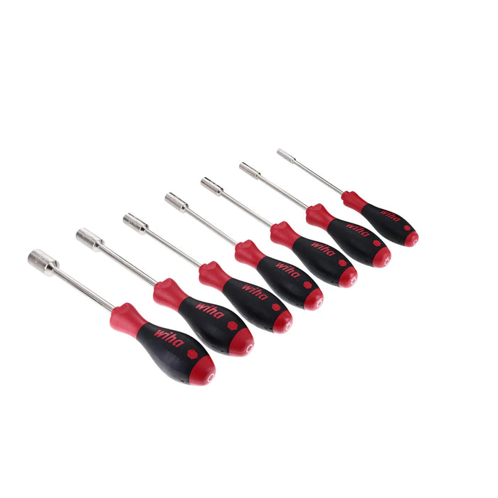 Wiha Tools 34193 7 Piece SoftFinish Nut Driver Set - Inch - Edmondson Supply