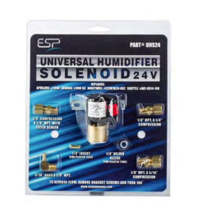 ESP UHS24 Universal Humidifier Solenoid - Edmondson Supply
