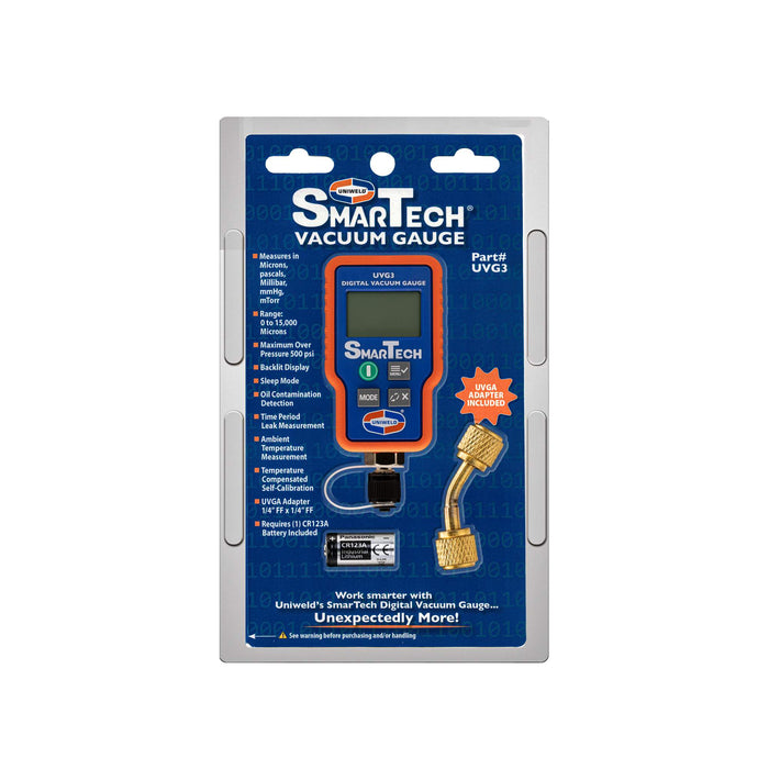 Uniweld UVG3 SmarTech® Digital Vacuum Gauge - Edmondson Supply