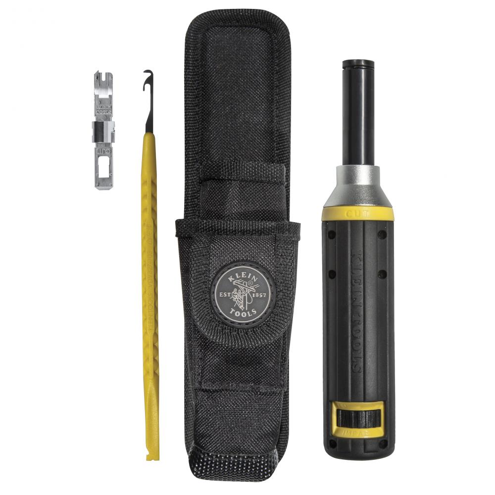 Klein Tools VDV427-822 Impact Punchdown Tool Kit, Cushion-Grip, 4-Piece - Edmondson Supply