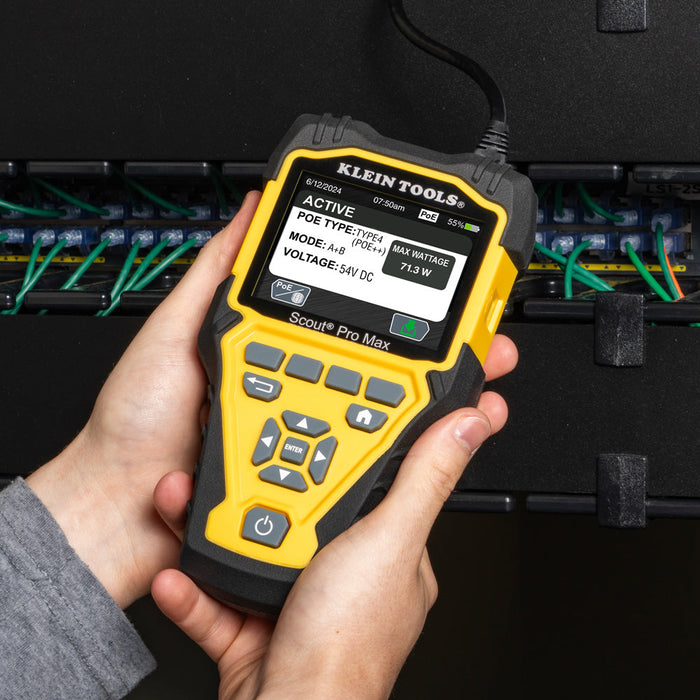 Klein Tools VDV501-770 Scout® Pro Max Network Cable Tester With Remote Set - Edmondson Supply