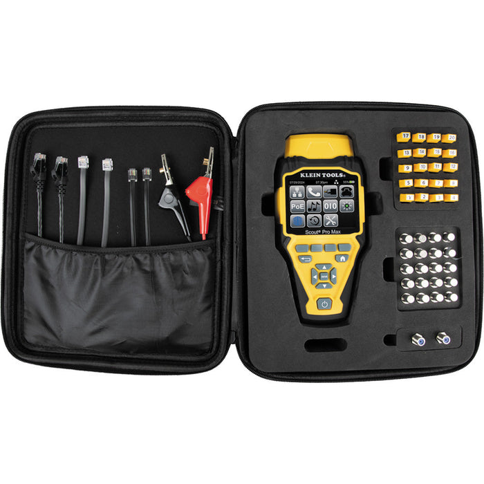 Klein Tools VDV501-770 Scout® Pro Max Network Cable Tester With Remote Set - Edmondson Supply
