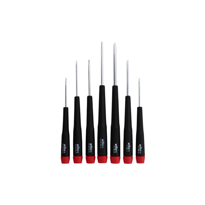 Wiha Tools 26197 7 Piece Precision Slotted and Phillips Screwdriver Set - Edmondson Supply