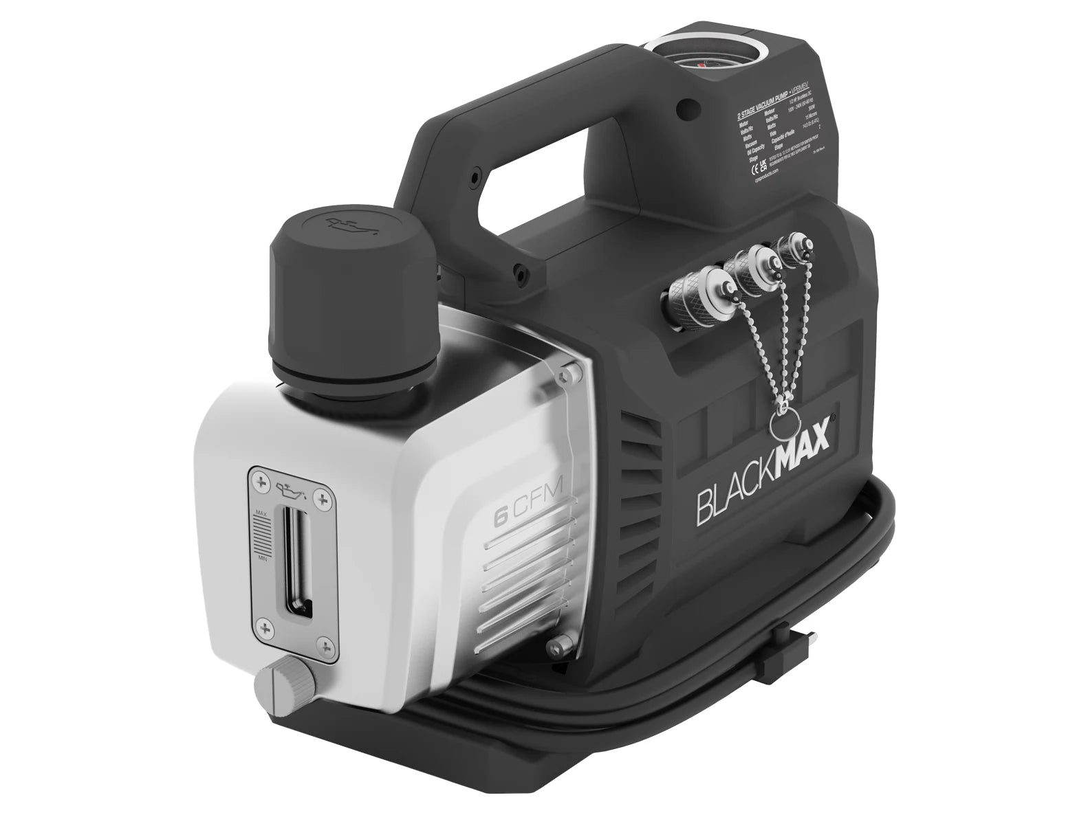 CPS Products VPBM6V BlackMax® 6 CFM Vacuum Pump - Edmondson Supply