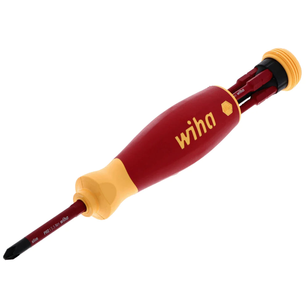 Wiha Tools 28345 6 Piece Insulated SlimLine PocketMax Multi-Driver - Edmondson Supply