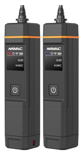 NAVAC NSM1K2 Bluetooth Manometer with Digital Display (2-pack) - Edmondson Supply