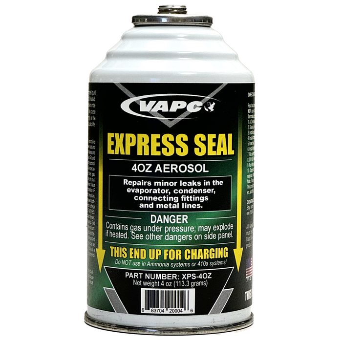 Vapco Products XPS-4OZ Xpress Seal Direct Inject AC Leak Sealant Aerosol Can