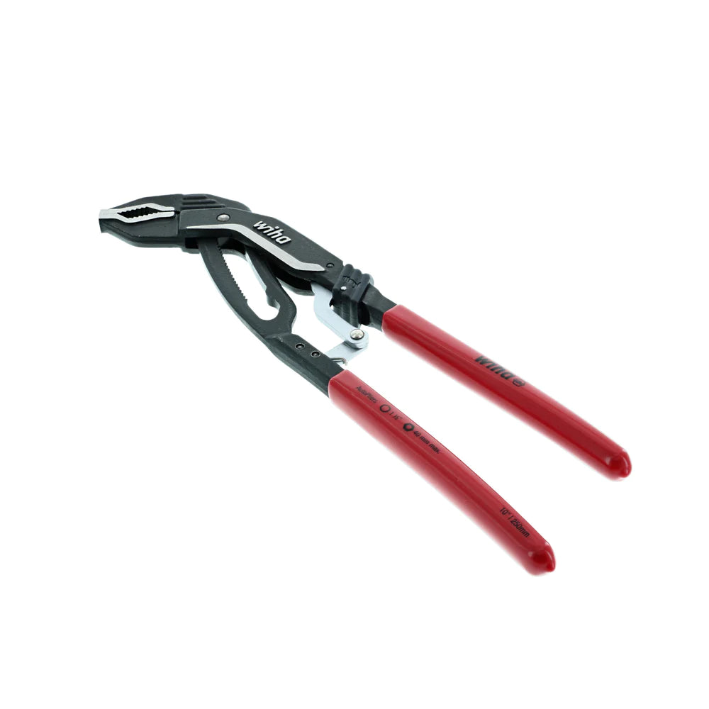 Wiha Tools 32637 10" Classic Auto Grip V-Jaw Tongue and Groove Pliers - Edmondson Supply
