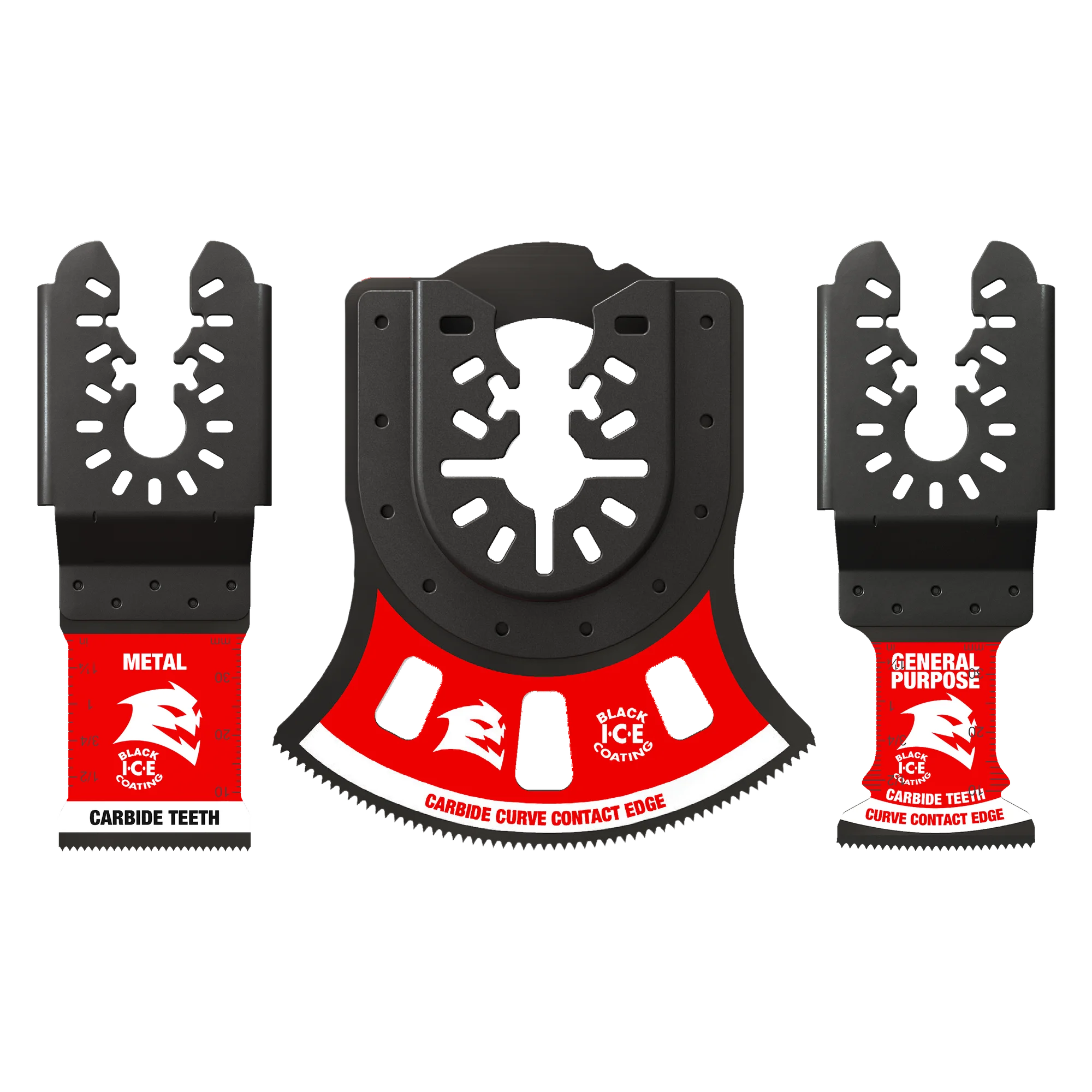 Diablo Tools DOU3CS 3 pc Universal Fit Carbide Oscillating Blade Set - Edmondson Supply