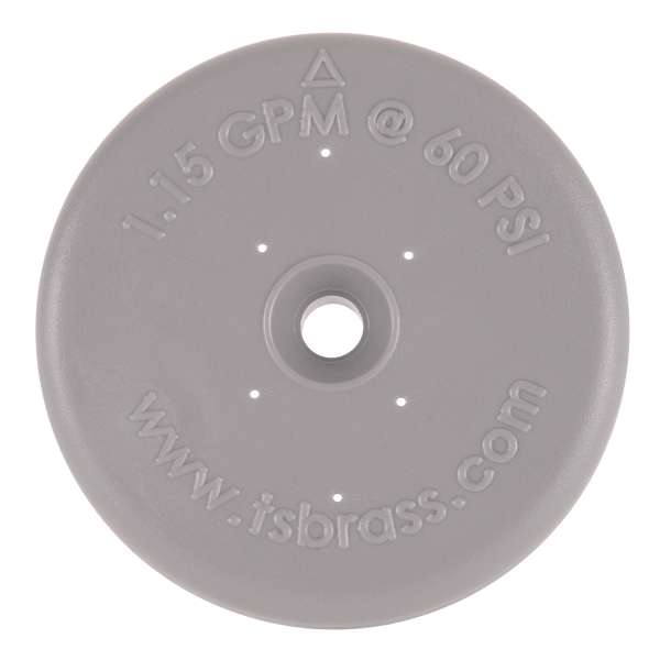 T&S Brass 001121-45 B-0107 Spray Valve Spray Face, Gray (2019 DOE Compliant - CLASS II) - Edmondson Supply