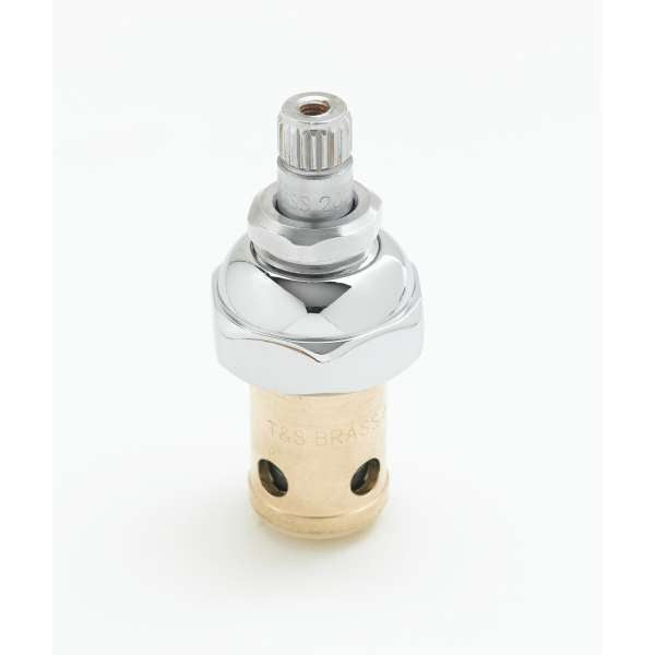 T&S Brass 012442-40 Spring Check Eterna w/out Handle, LTC (COLD) - Edmondson Supply