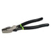 Greenlee 0151-09D 9" High-Leverage Side-Cutting Pliers, Dipped Handle - Edmondson Supply