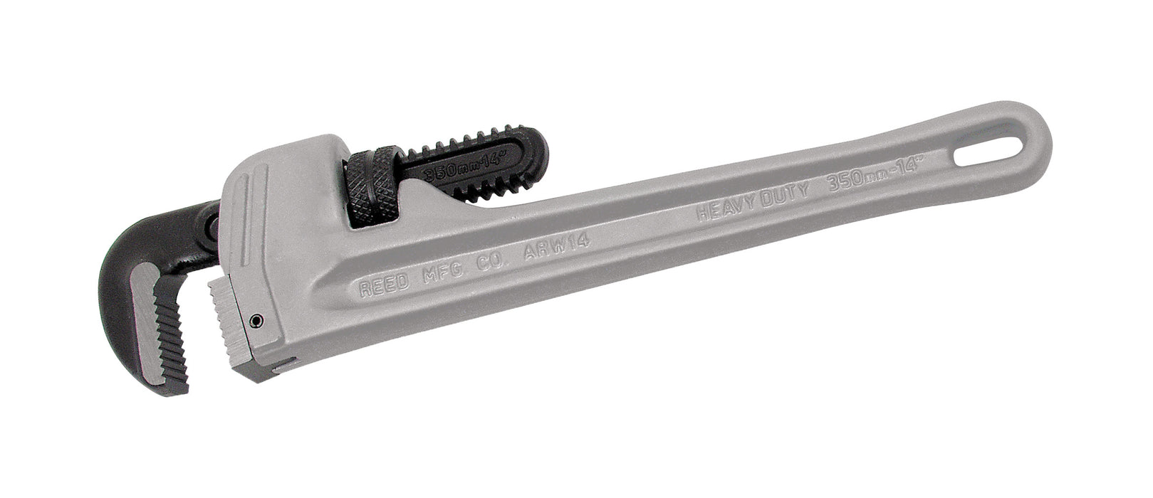 Reed Mfg ARW14 14" Heavy-Duty Aluminum Straight Handle Pipe Wrench - Edmondson Supply