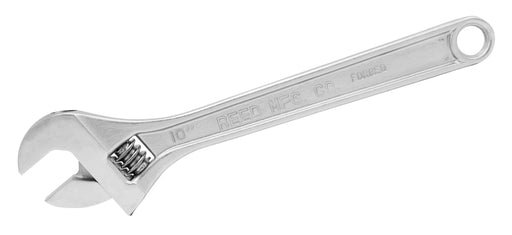 Reed Mfg CW10 10" Chrome Adjustable Wrench - Edmondson Supply