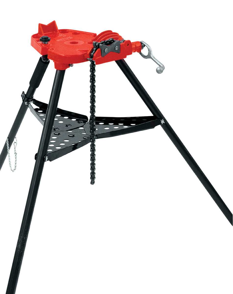 ViSE CLOTHING　vise redtail　69 Chain Edmondson Supply | Reed Mfg R450+ Chain Tripod Pipe Vise, 1/8