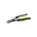 Greenlee 0251-08AM 8" High-Leverage Diagonal Cutting Pliers, Angled, Molded Handle - Edmondson Supply
