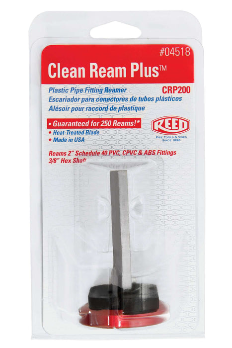 Reed Mfg 04518 - CRP200 2" Clean Ream Plus® Plastic Pipe Fitting Reamer - Edmondson Supply